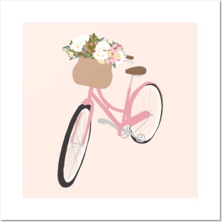 Bike - Pink Posters and Art